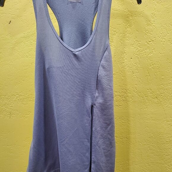 Gymshark tank womens size xs steel blue true texture vest - Picture 9 of 9